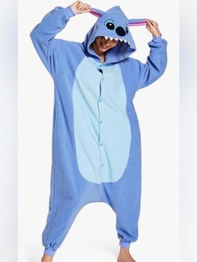 Disney Stitch Adult‎ Onesie Pajama Unisex